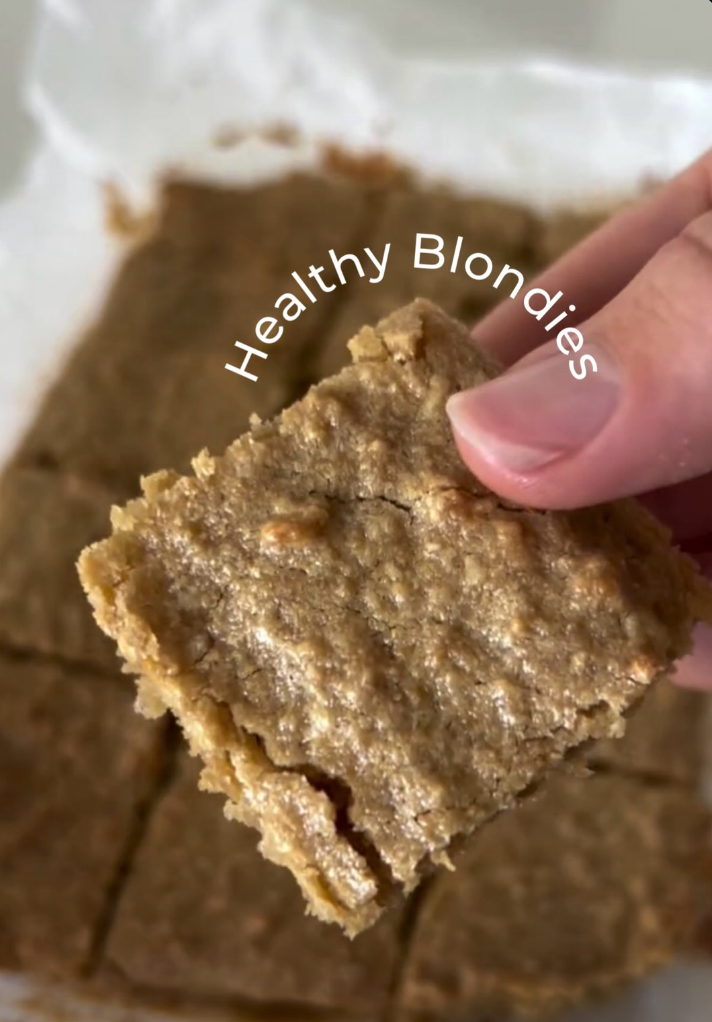 Healthy Blondies