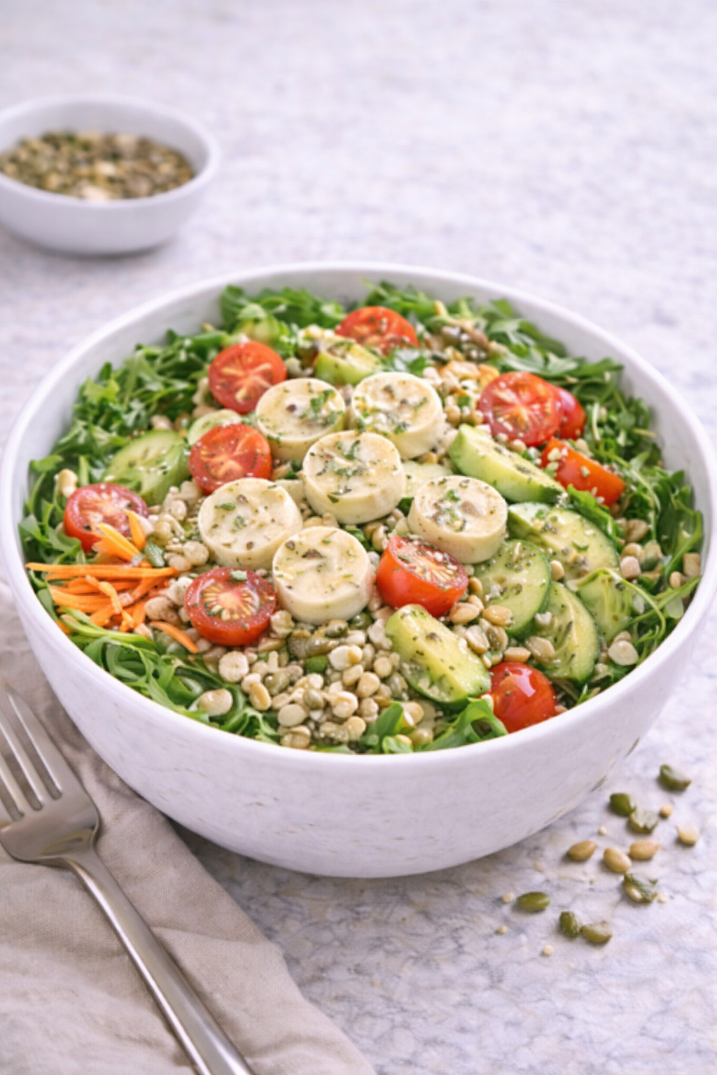 Omega Boost Hearts of Palm Salad