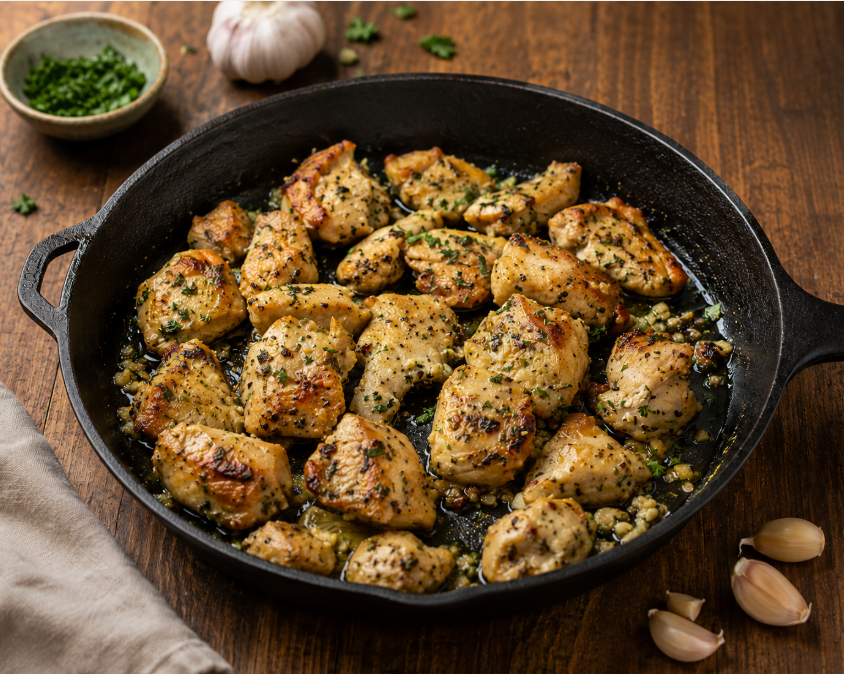 Garlic Lemon-Pepper Chicken