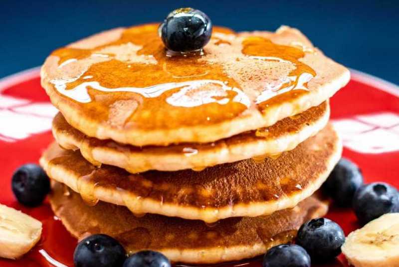 Banana Protein Pancakes with Coconut Flour