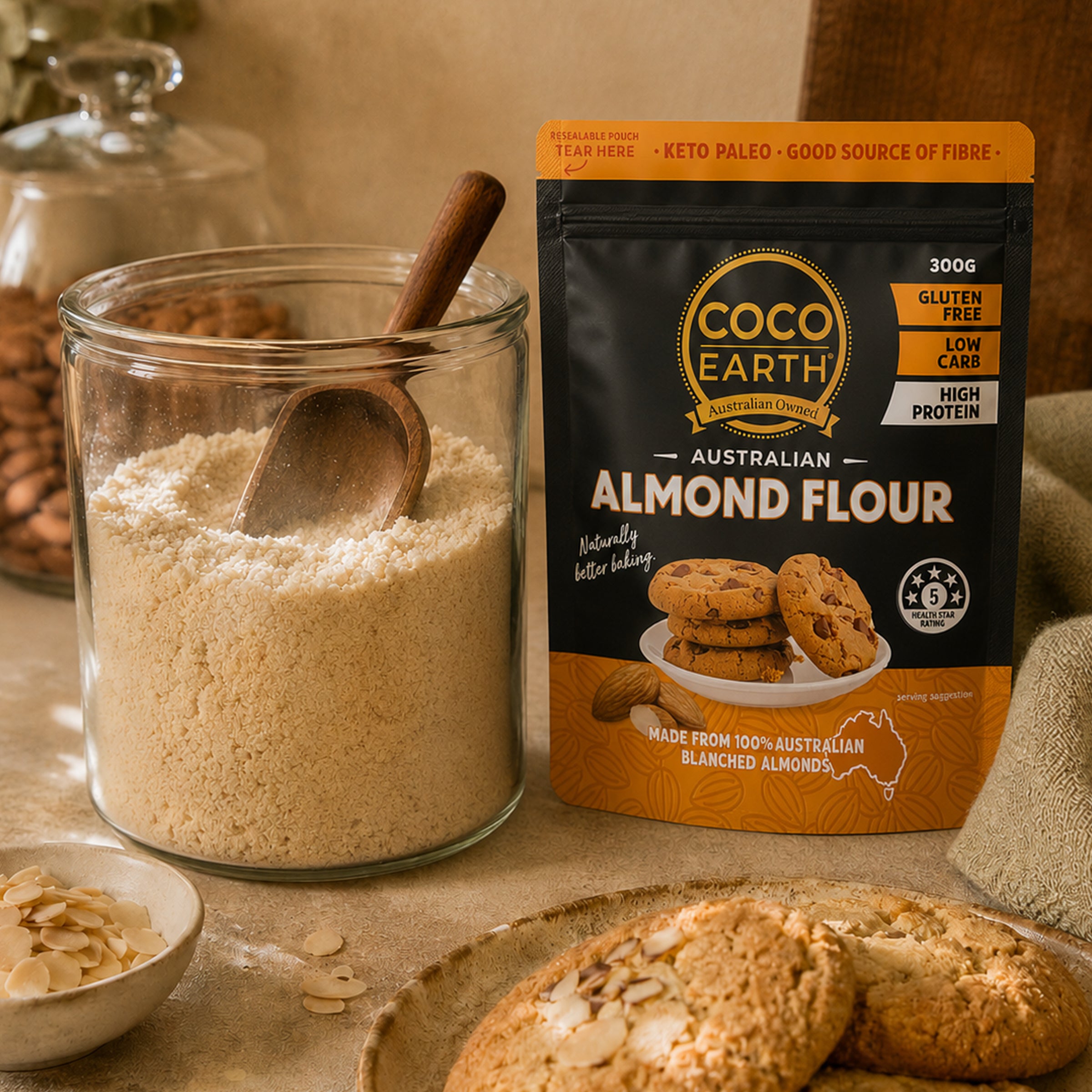Almond Flour 300g | Organically Grown