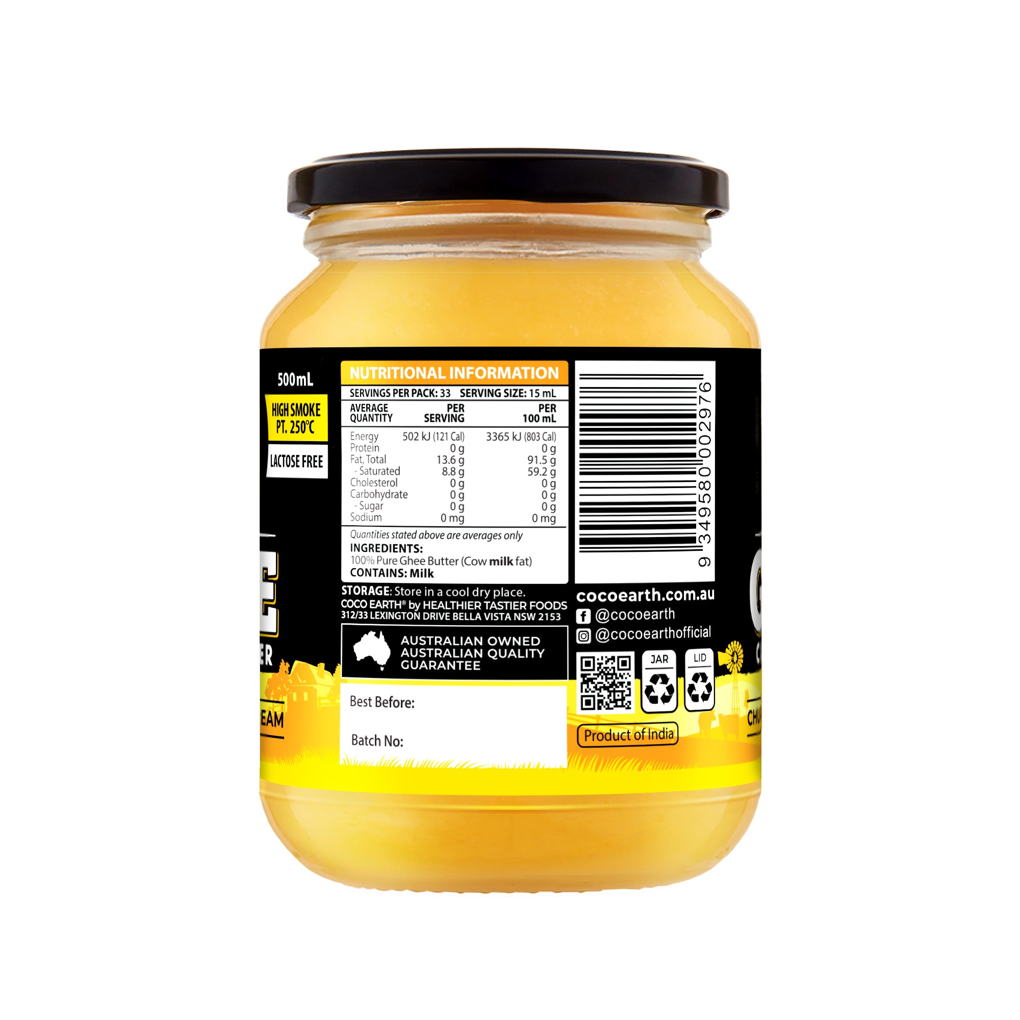Ghee Butter – 500mL