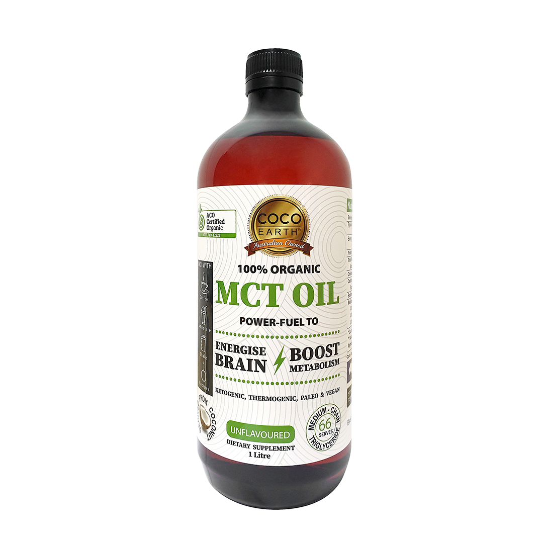 Certified Organic Coconut MCT Oil 1L