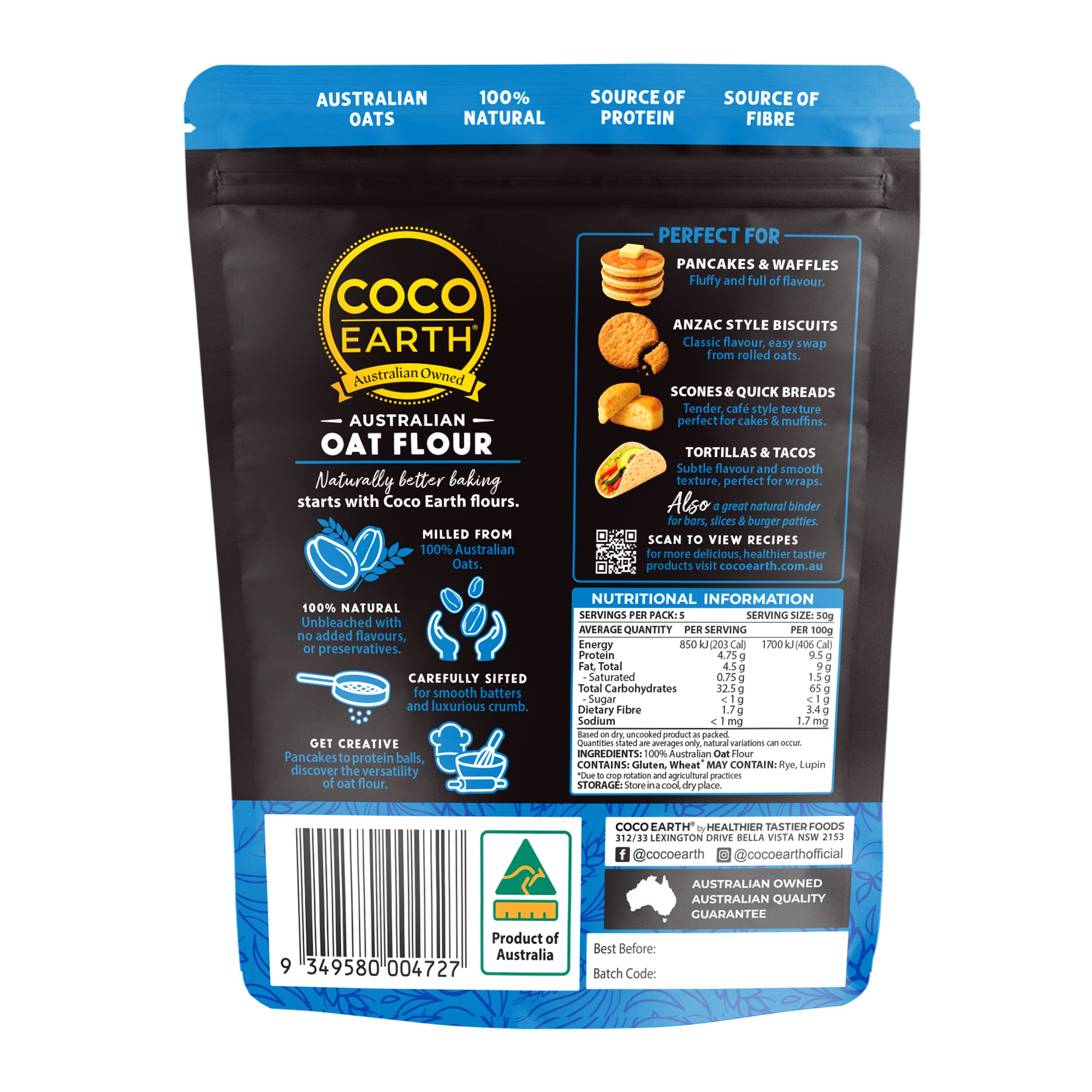 Oat Flour 250g