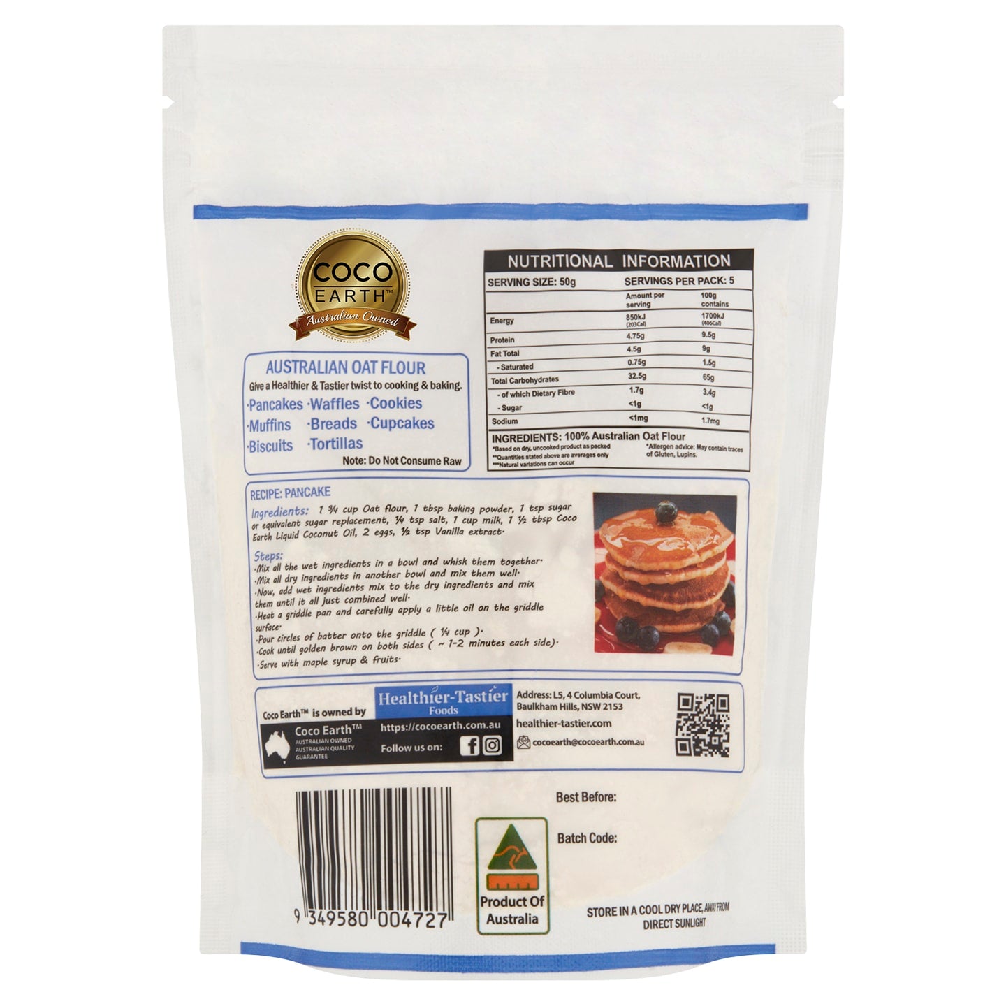 Oat Flour 250g