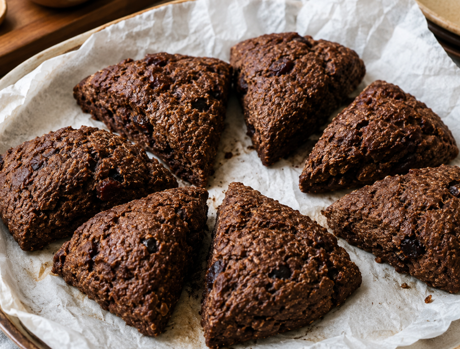 Chocolate Date Scones
