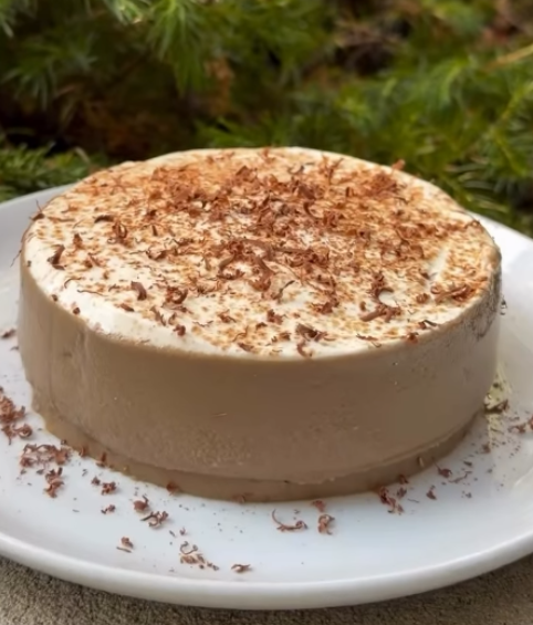 Healthy No-Bake Coffee Protein Flan
