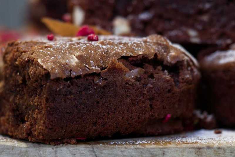 Low Carb Chocolate Brownie with Almond Flour