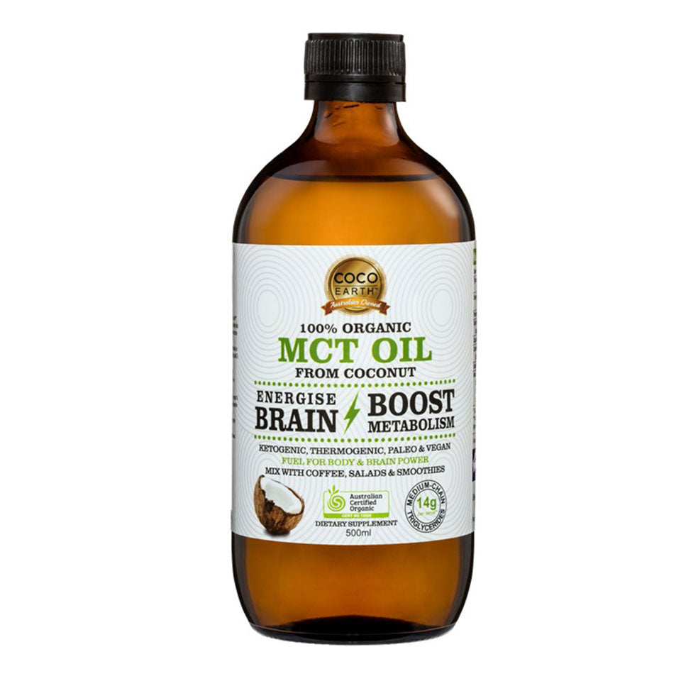 Certified Organic Coconut MCT Oil 500mL