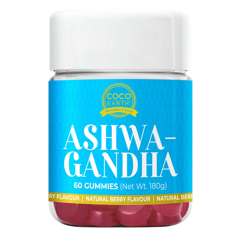 Coco Earth Gummies 60 Ashwagandha