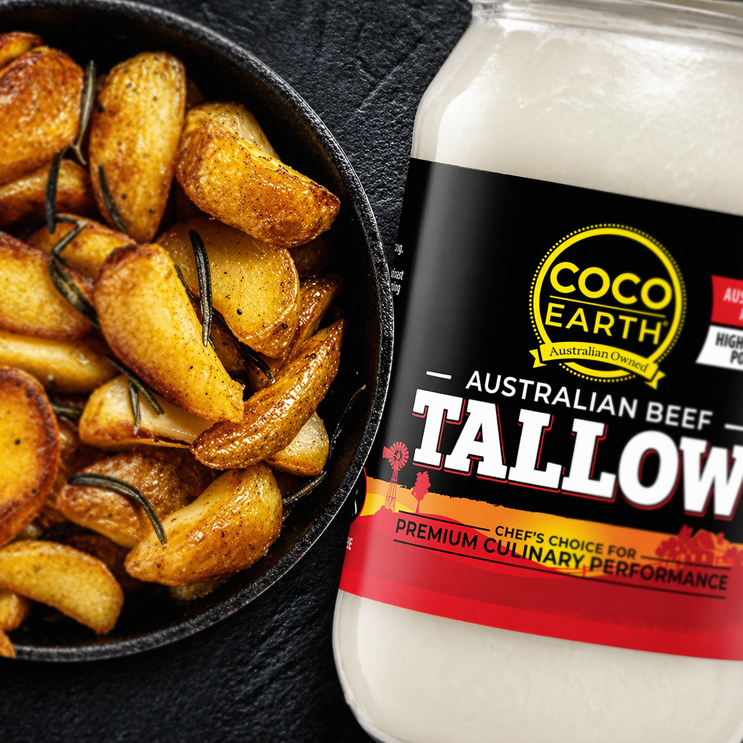 Coco Earth Australian Beef Tallow 500ml