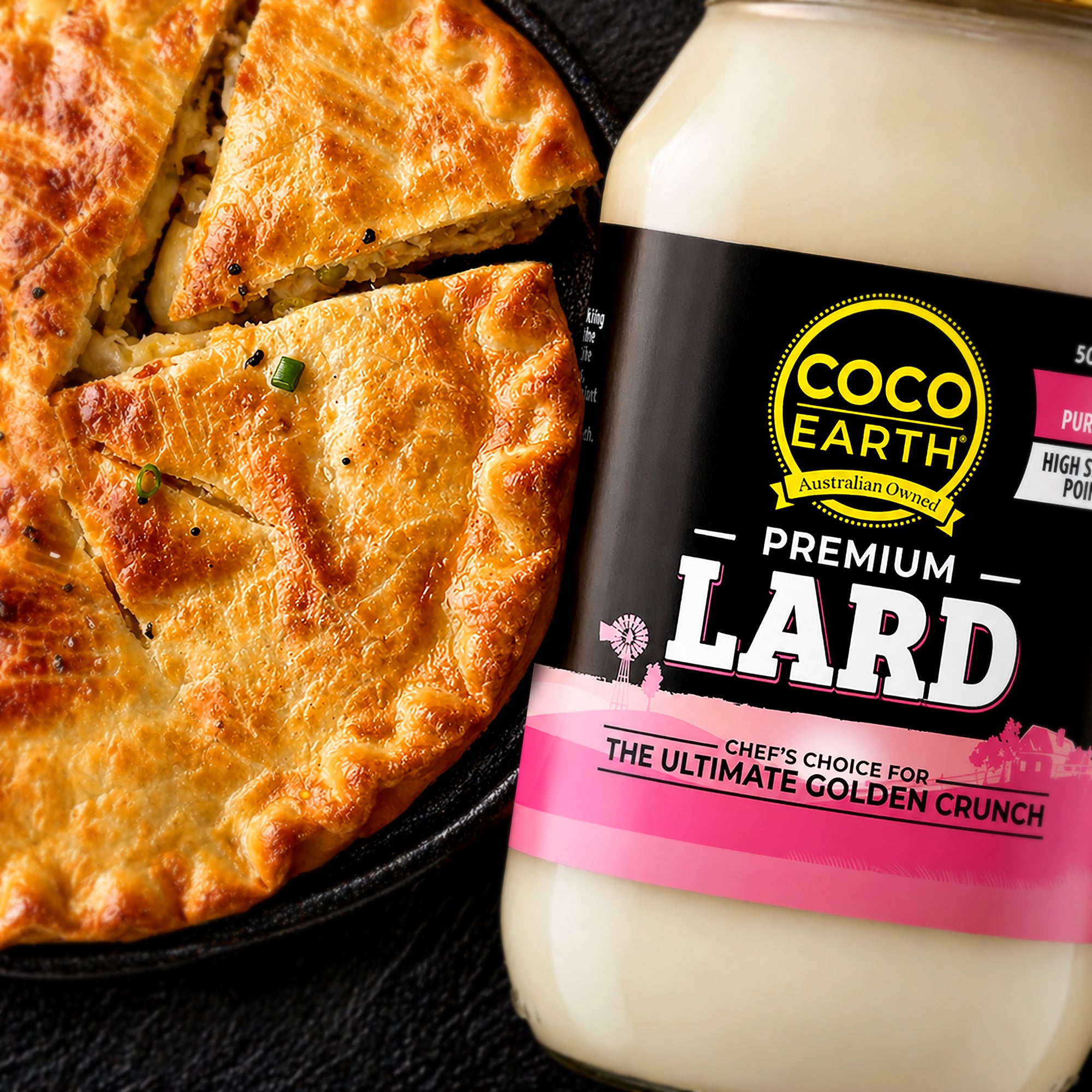 Coco Earth Premium Lard 500mL