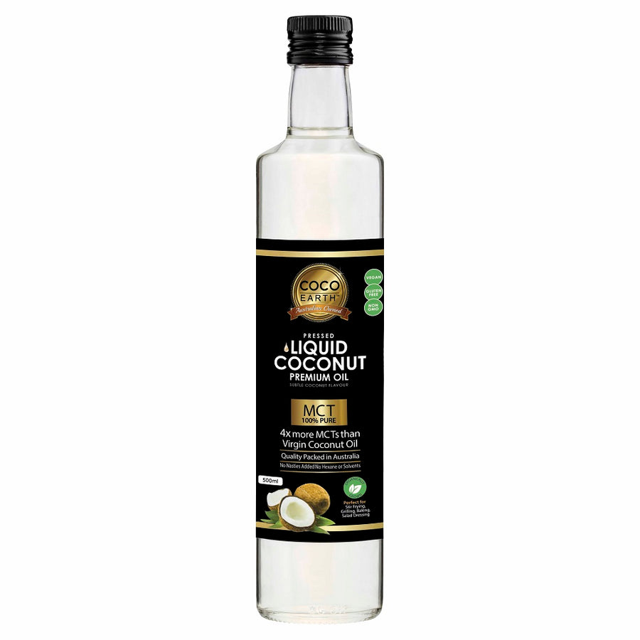 Coco Earth Liquid Coconut Oil 500ml