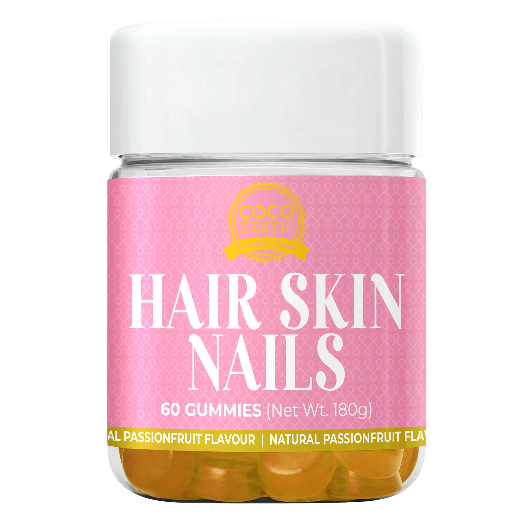 Coco Earth Gummies 60 Hair Skin Nails