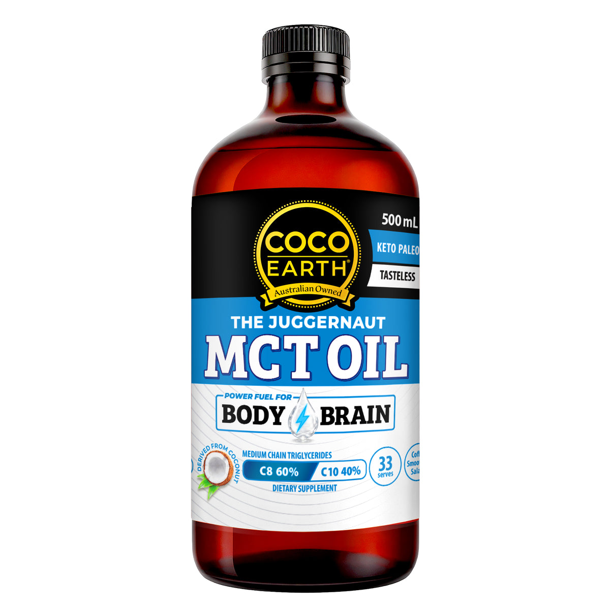 MCT Oil – The Juggernaut Coconut 500 mL