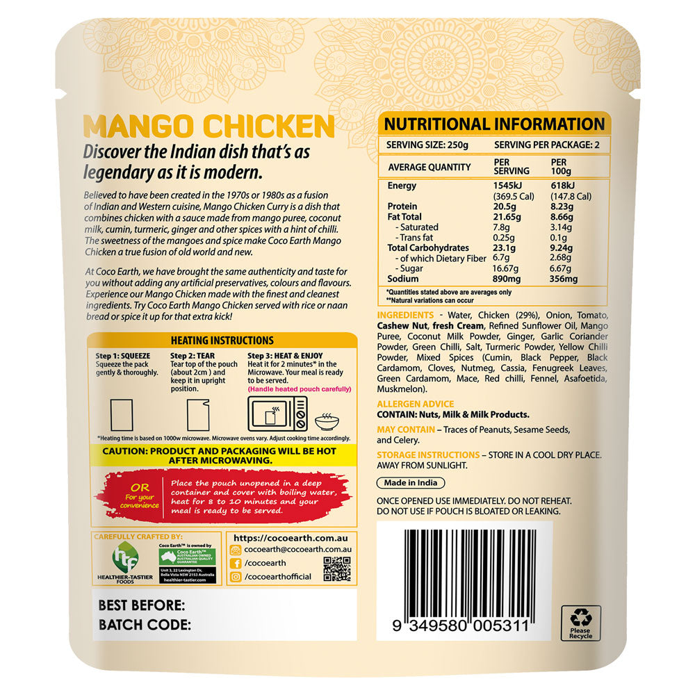 Mango Chicken Curry 500g