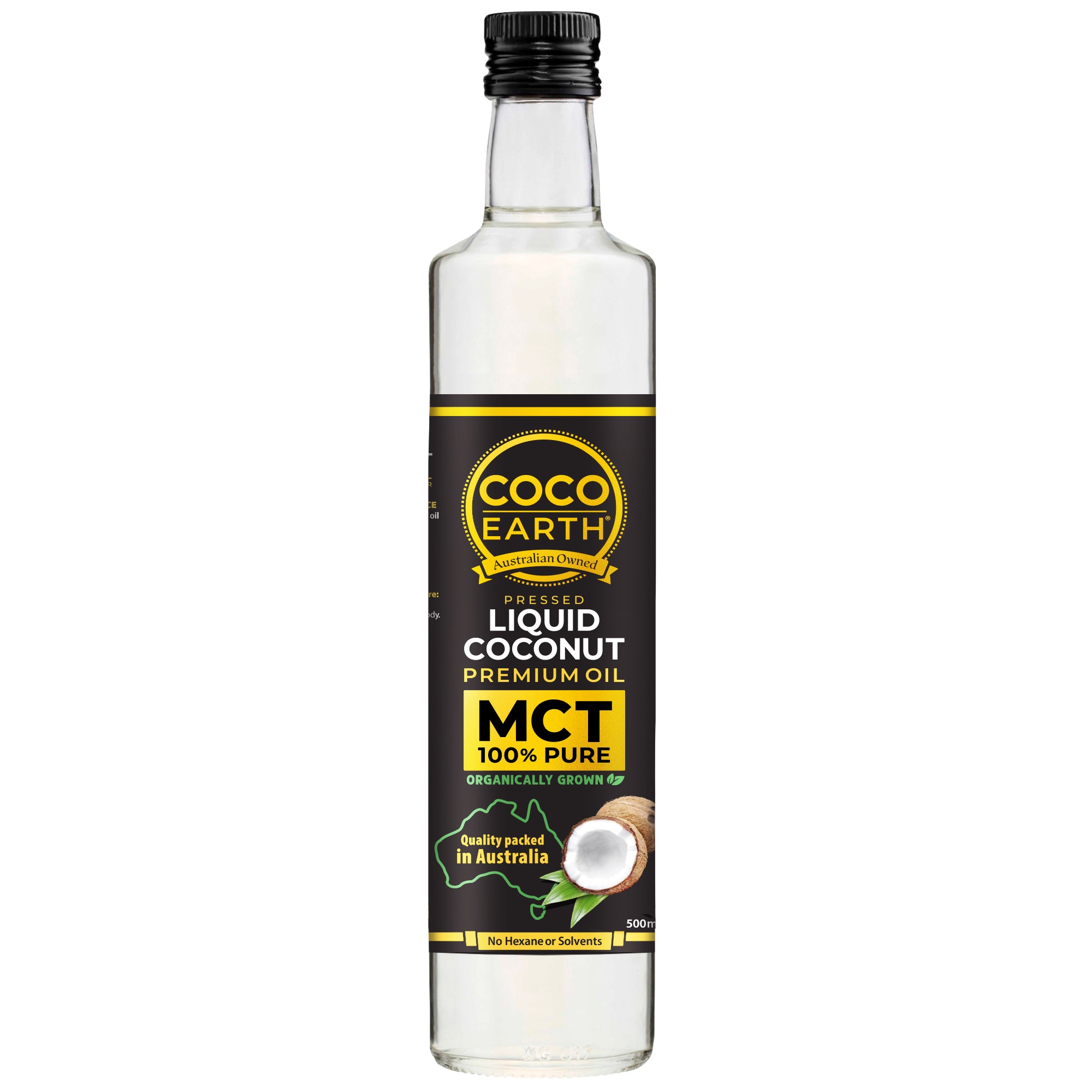 Coco Earth Liquid Coconut Oil 500ml