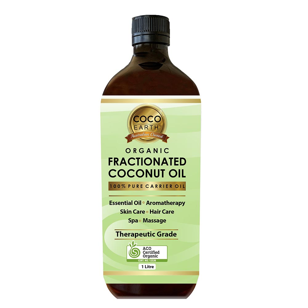 Organic Fractionated Coconut Oil 1L